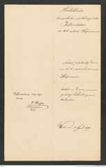 k.k. naturhistorisches Hofmuseum, Intendanzakten 1885-1896 (Hauer), Aktenzahl Z.188/1893, Seite 4